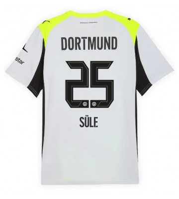 Lacne Muži Futbalové dres Borussia Dortmund Niklas Sule #25 2025-26 Krátky Rukáv - Preč